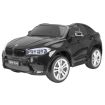 Voiture électrique 2 places 12V BMW X6 Noire - Pack Luxe