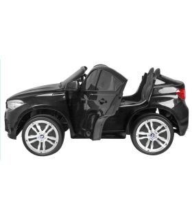 Voiture électrique 2 places 12V BMW X6 Noire - Pack Luxe