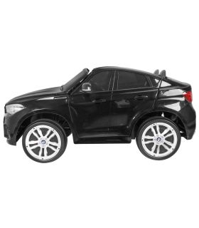 Voiture électrique 2 places 12V BMW X6 Noire - Pack Luxe