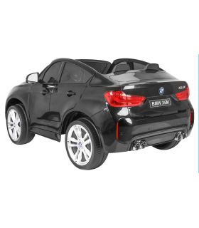 Voiture électrique 2 places 12V BMW X6 Noire - Pack Luxe