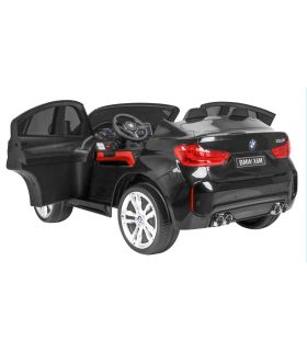 Voiture électrique 2 places 12V BMW X6 Noire - Pack Luxe