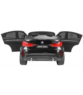 Voiture électrique 2 places 12V BMW X6 Noire - Pack Luxe