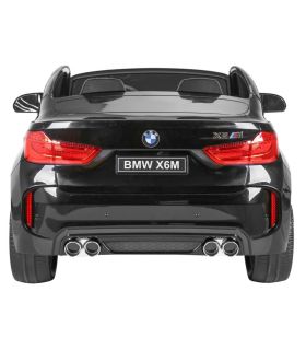 Voiture électrique 2 places 12V BMW X6 Noire - Pack Luxe