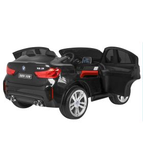 Voiture électrique 2 places 12V BMW X6 Noire - Pack Luxe