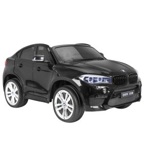 Voiture électrique 2 places 12V BMW X6 Noire - Pack Luxe