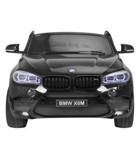 Voiture électrique 2 places 12V BMW X6 Noire - Pack Luxe