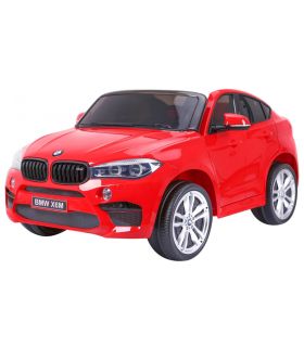 Voiture électrique 2 places 12V BMW X6 Rouge - Pack Luxe