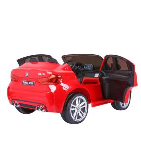 Voiture électrique 2 places 12V BMW X6 Rouge - Pack Luxe