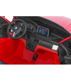 Voiture électrique 2 places 12V BMW X6 Rouge - Pack Luxe