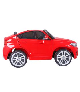 Voiture électrique 2 places 12V BMW X6 Rouge - Pack Luxe