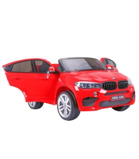 Voiture électrique 2 places 12V BMW X6 Rouge - Pack Luxe
