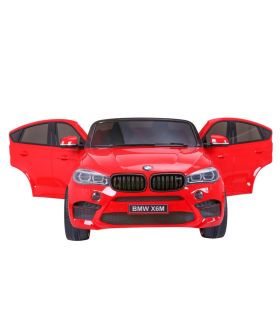 Voiture électrique 2 places 12V BMW X6 Rouge - Pack Luxe