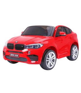 Voiture électrique 2 places 12V BMW X6 Rouge - Pack Luxe