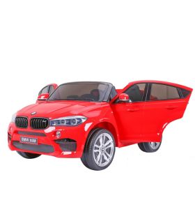 Voiture électrique 2 places 12V BMW X6 Rouge - Pack Luxe