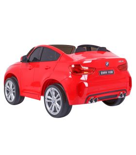 Voiture électrique 2 places 12V BMW X6 Rouge - Pack Luxe