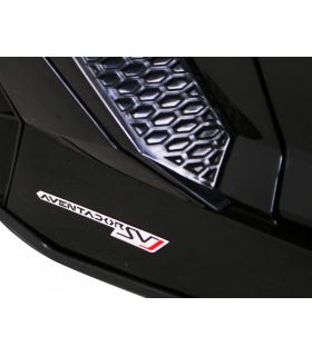 Voiture électrique 2 places 2 x 12V Lamborghini Aventador SVJ DRIFT Noire - Pack Luxe