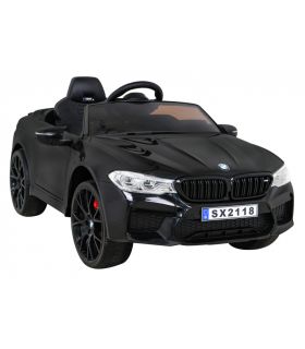 Voiture électrique 2 x 12V BMW M5 Noire - Pack Luxe