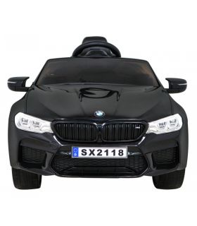 Voiture électrique 2 x 12V BMW M5 Noire - Pack Luxe