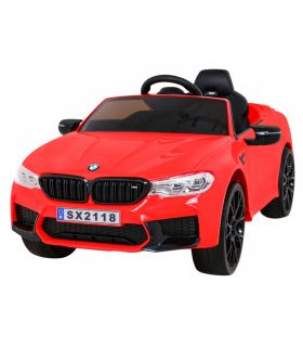 Voiture électrique 2 x 12V BMW M5 Rouge - Pack Luxe