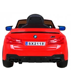 Voiture électrique 2 x 12V BMW M5 Rouge - Pack Luxe
