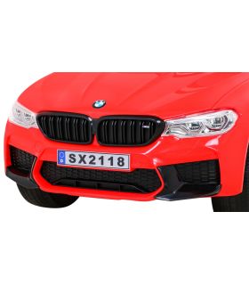 Voiture électrique 2 x 12V BMW M5 Rouge - Pack Luxe