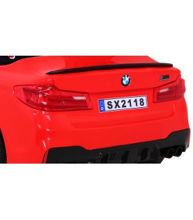 Voiture électrique 2 x 12V BMW M5 Rouge - Pack Luxe