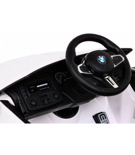 Voiture électrique 2 x 12V BMW M5 Blanche - Pack Luxe