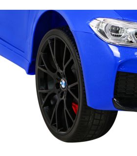 Voiture électrique 2 x 12V BMW M5 Bleue - Pack Luxe