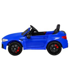 Voiture électrique 2 x 12V BMW M5 Bleue - Pack Luxe