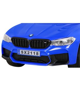 Voiture électrique 2 x 12V BMW M5 Bleue - Pack Luxe