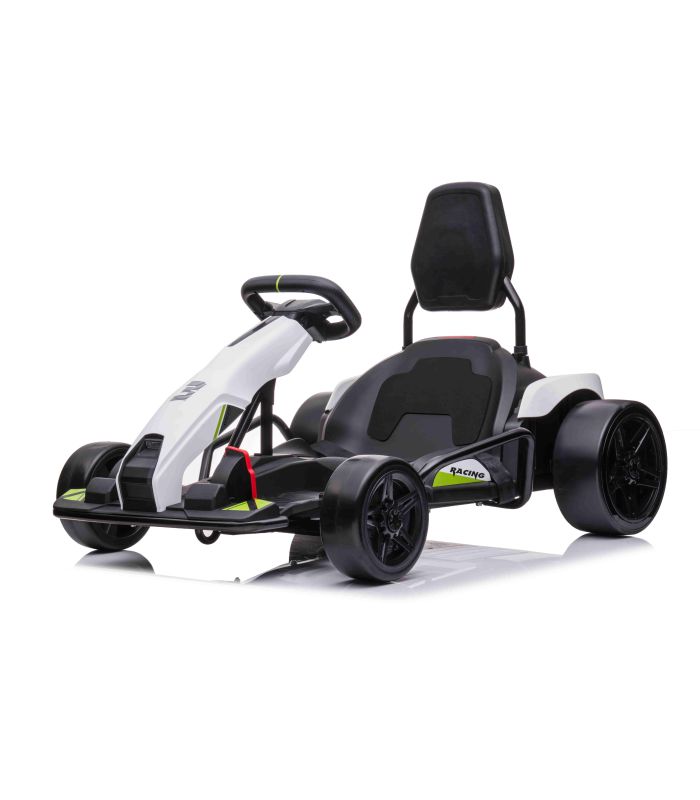 Kart électrique 24V Drift Fast 3 Blanc - Pack Evo