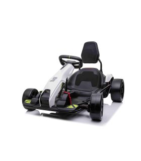 Kart électrique 24V Drift Fast 3 Blanc - Pack Evo