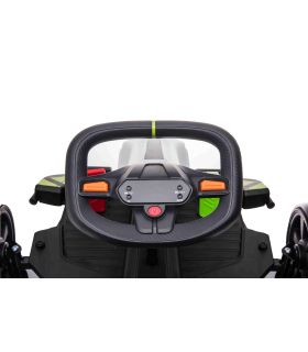 Kart électrique 24V Drift Fast 3 Blanc - Pack Evo