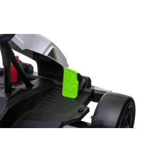 Kart électrique 24V Drift Fast 3 Blanc - Pack Evo