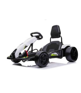 Kart électrique 24V Drift Fast 3 Blanc - Pack Evo
