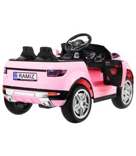 Voiture électrique 12V Style Evoque Rose - Pack Evo