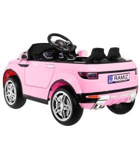 Voiture électrique 12V Style Evoque Rose - Pack Evo