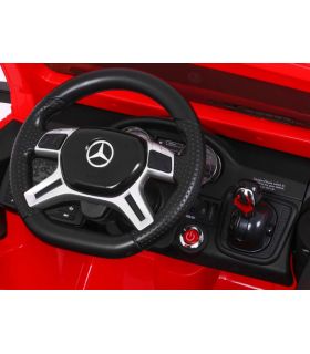 Voiture électrique 2 places 12V Mercedes G63 Rouge 6 roues - Pack Luxe
