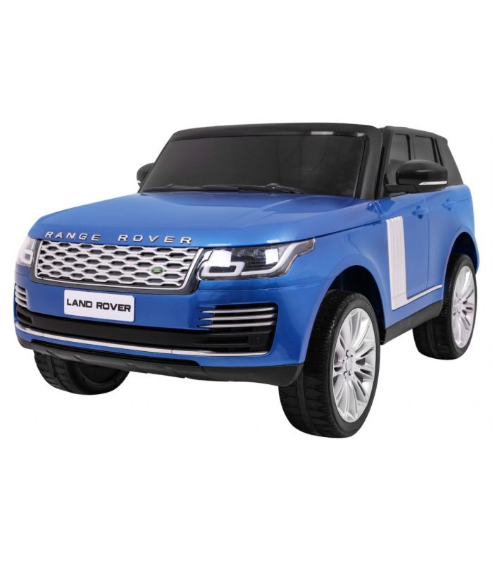 Voiture électrique 2 places 2 x 12V Range Rover Bleu Métallisée - Pack Luxe