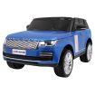 Voiture électrique 2 places 2 x 12V Range Rover Bleu Métallisée - Pack Luxe
