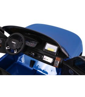 Voiture électrique 2 places 2 x 12V Range Rover Bleu Métallisée - Pack Luxe
