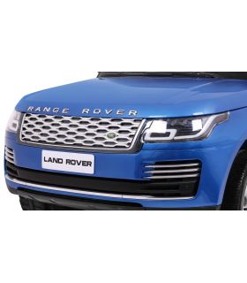 Voiture électrique 2 places 2 x 12V Range Rover Bleu Métallisée - Pack Luxe