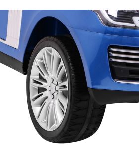 Voiture électrique 2 places 2 x 12V Range Rover Bleu Métallisée - Pack Luxe