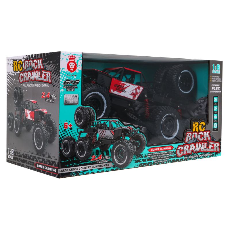 Voiture Télécommandée Tout terrain Rock Crawler Batterie De - Temu