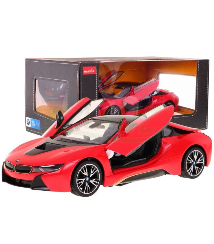 Voiture télécommandée BMW I8 Rouge