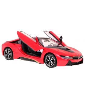 Voiture télécommandée BMW I8 Rouge