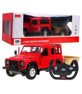 Voiture télécommandée Land Rover Defender Rouge