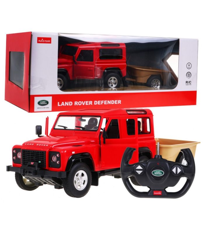 Voiture télécommandée Land Rover Defender Rouge