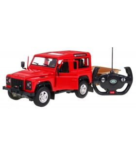 Voiture télécommandée Land Rover Defender Rouge