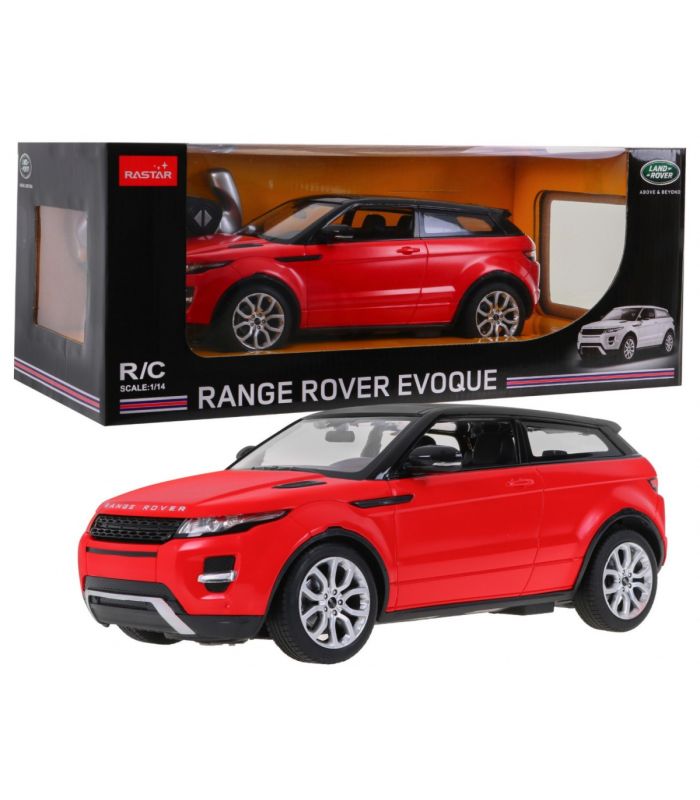 Voiture télécommandée RANGE ROVER Evoque Rouge